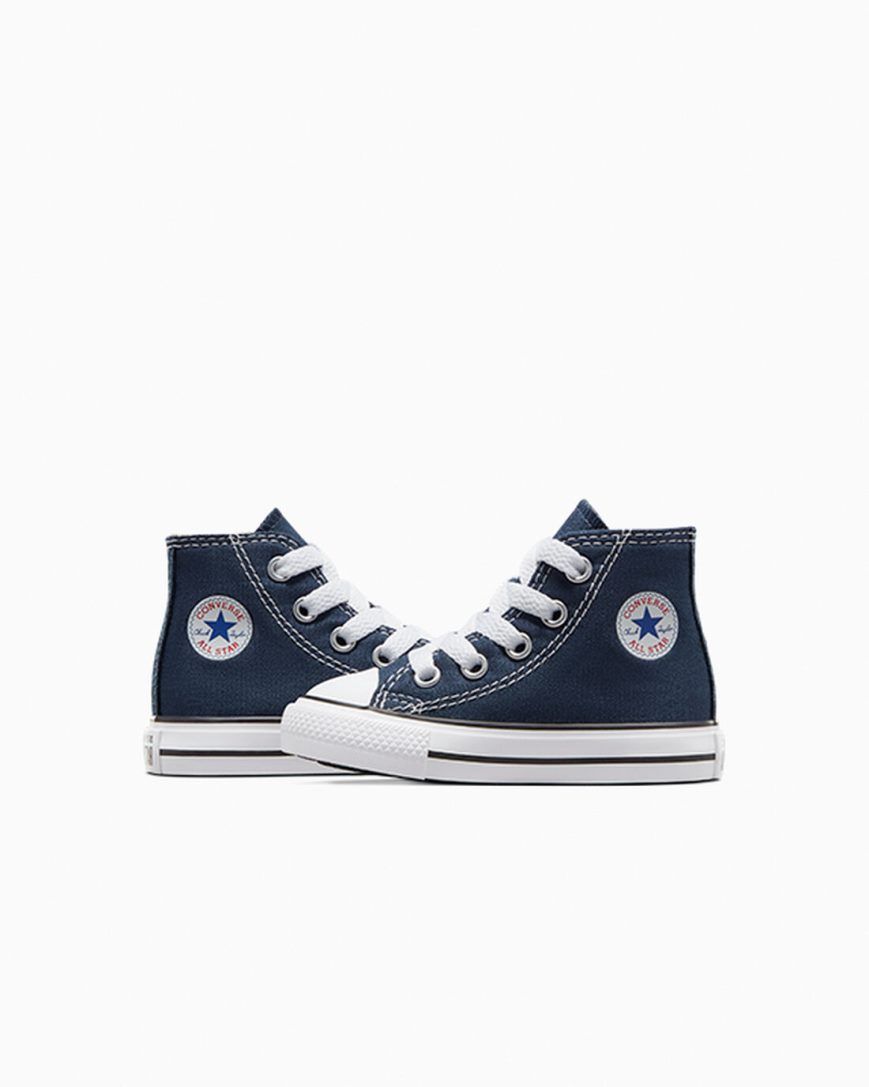 Tenisky Vysoke Converse Chuck Taylor All Star Klasické Dievcenske Námornícka Modrá | SK WHX11E0